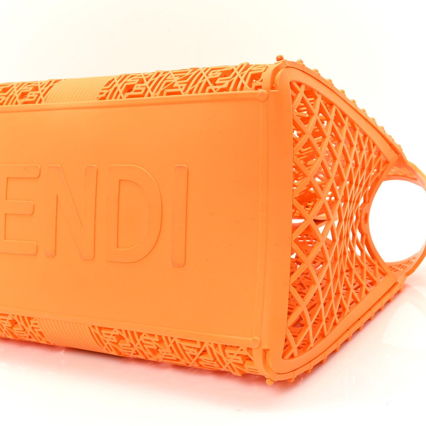 Recycled Plastic Forty8 Basket Orange