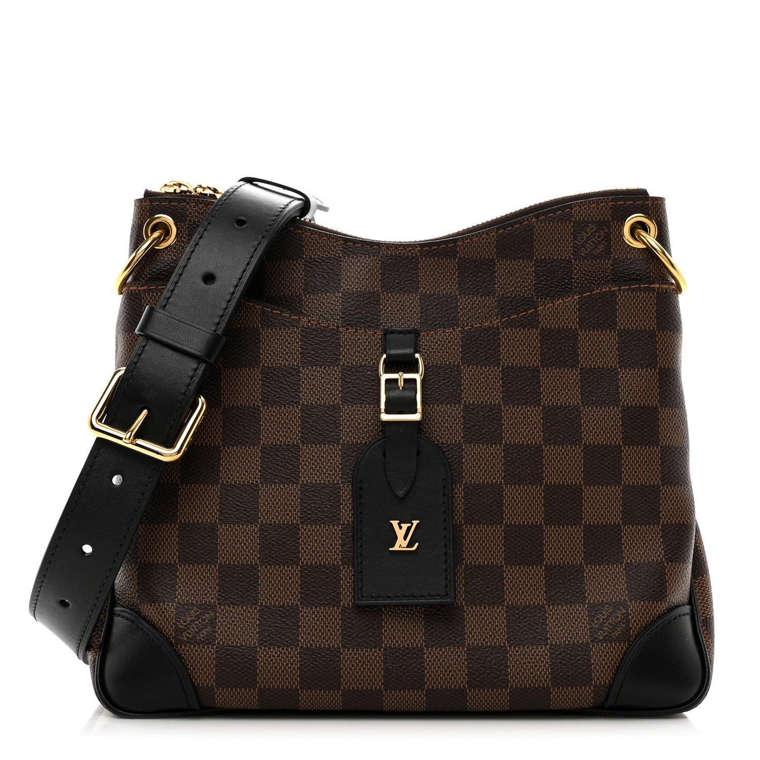 Louis Vuitton Damier Ebene Odeon PM Black 1 of 9