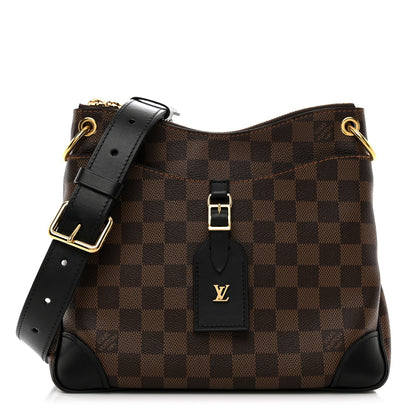 Louis Vuitton Damier Ebene Odeon PM Black 1 of 9