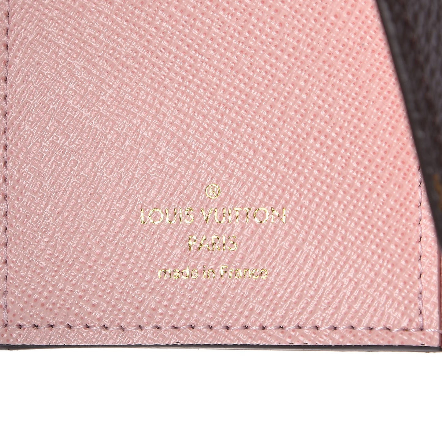Monogram Victorine Wallet Rose Ballerine