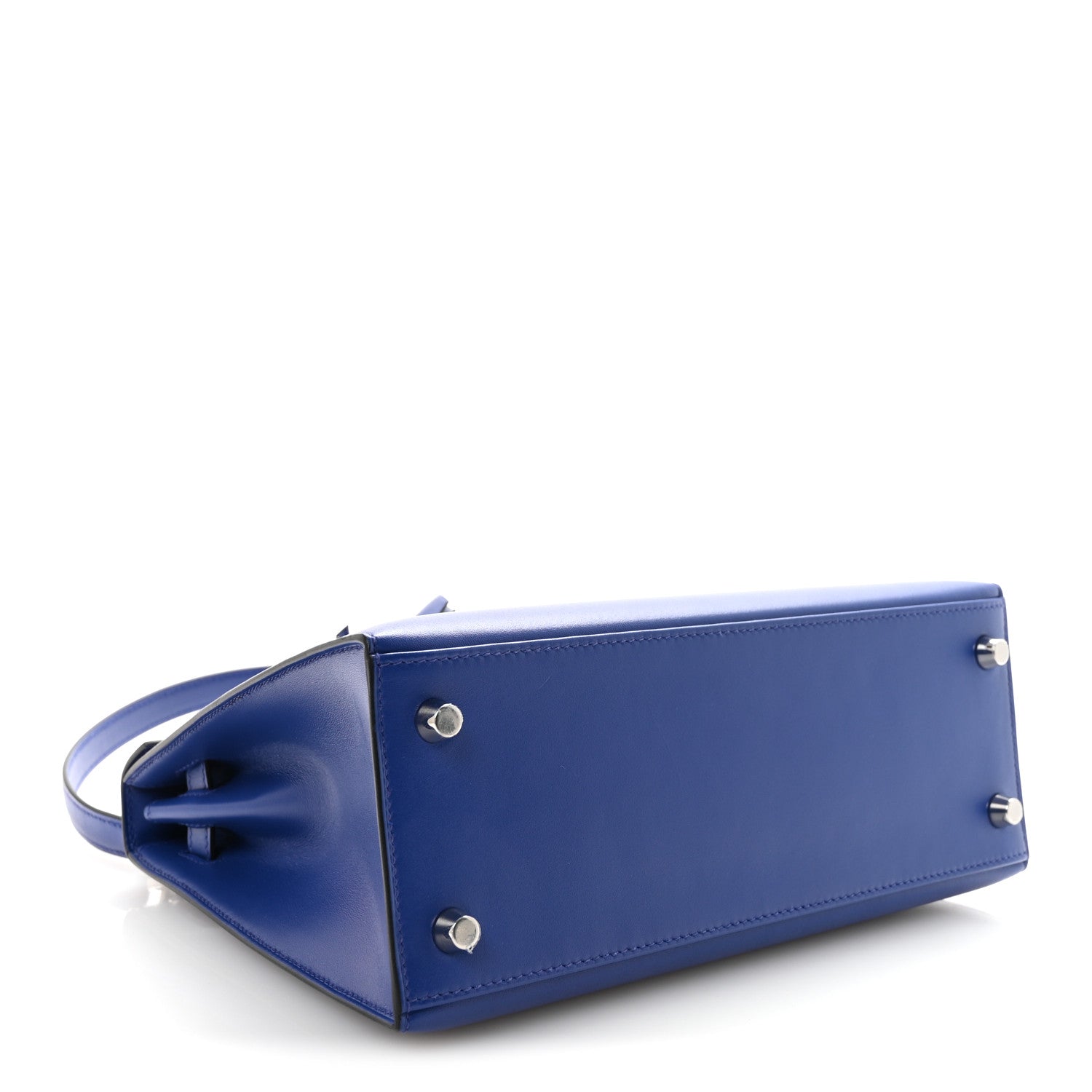 Hermes Box Kelly Sellier 25 Bleu Electrique 5 of 12
