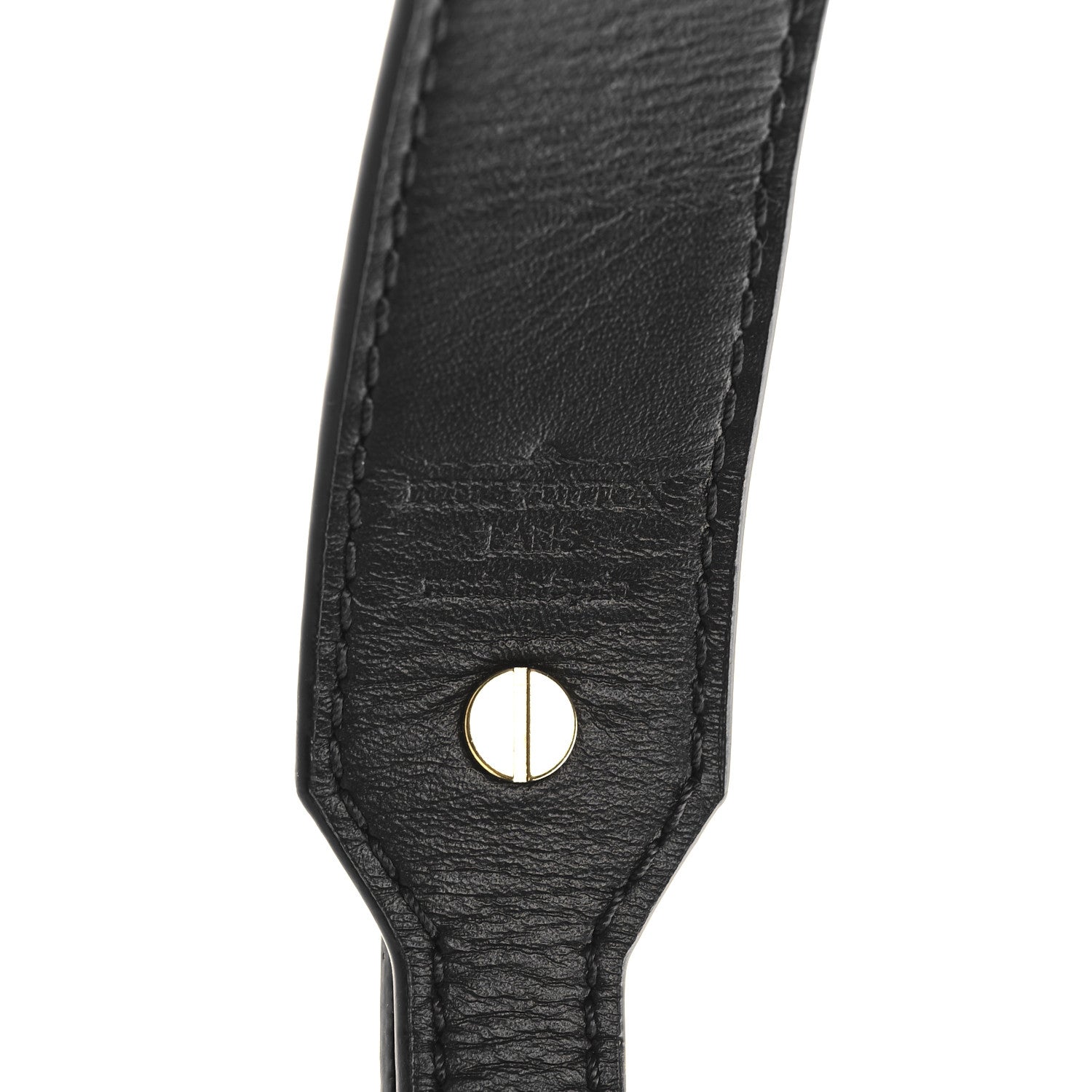 Louis Vuitton Monogram Bandouliere Shoulder Strap XL Black 4 of 5