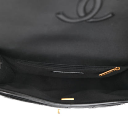 Chanel Patent Quilted Small School Memory Top Handle Flap Black 5 of 13