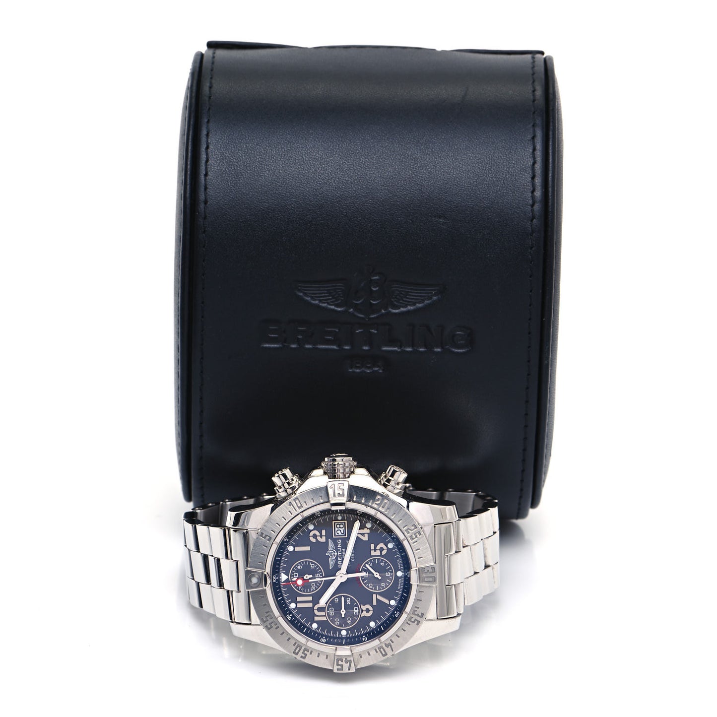 Stainless Steel 45mm Avenger Skyland Automatic Watch Blue A13380