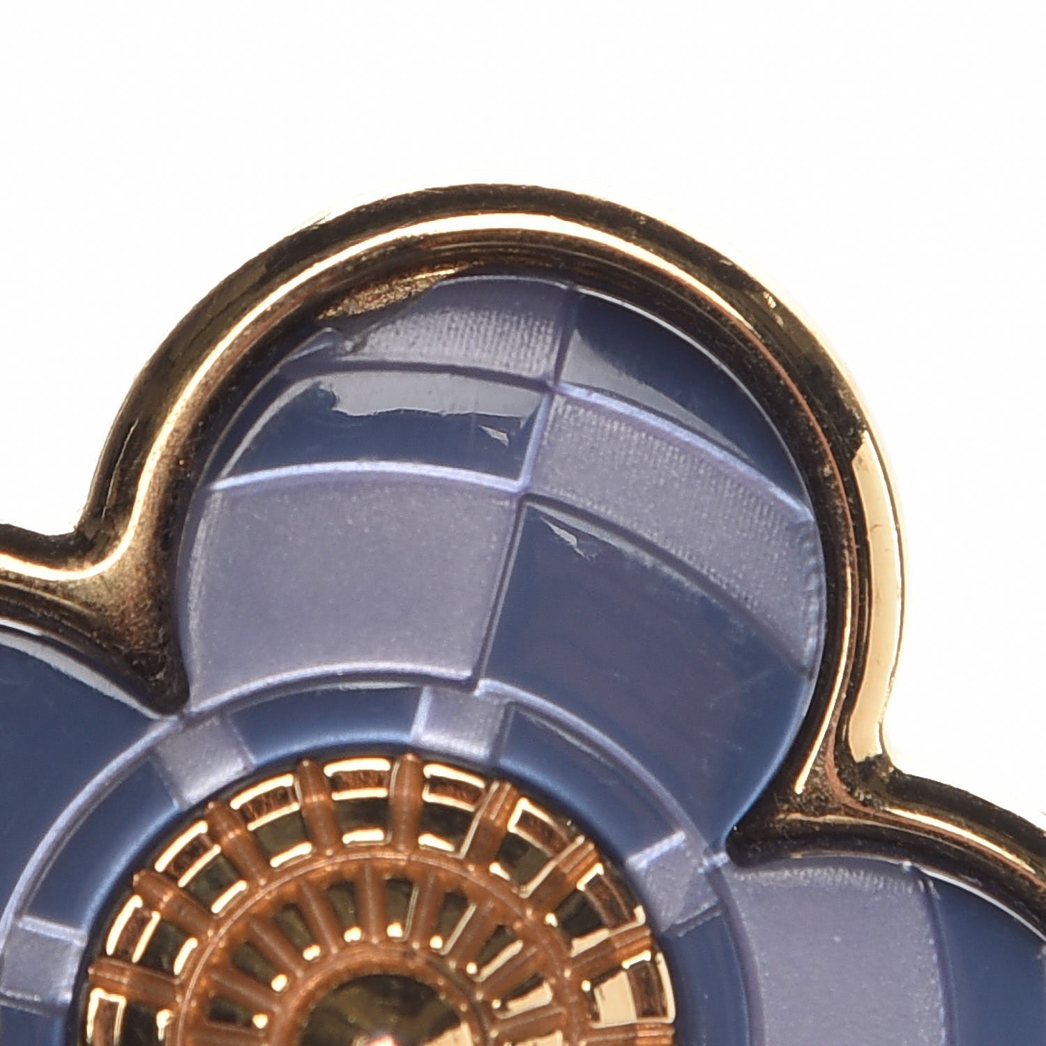 Louis Vuitton Mosaique Bag Charm Blue 4 of 4