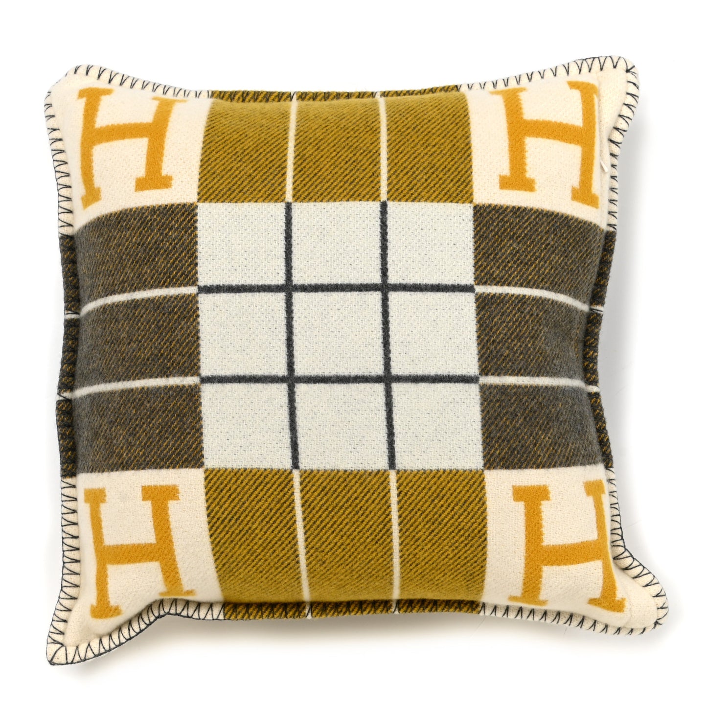 Wool Cashmere Avalon III Pillow PM Gris Soleil