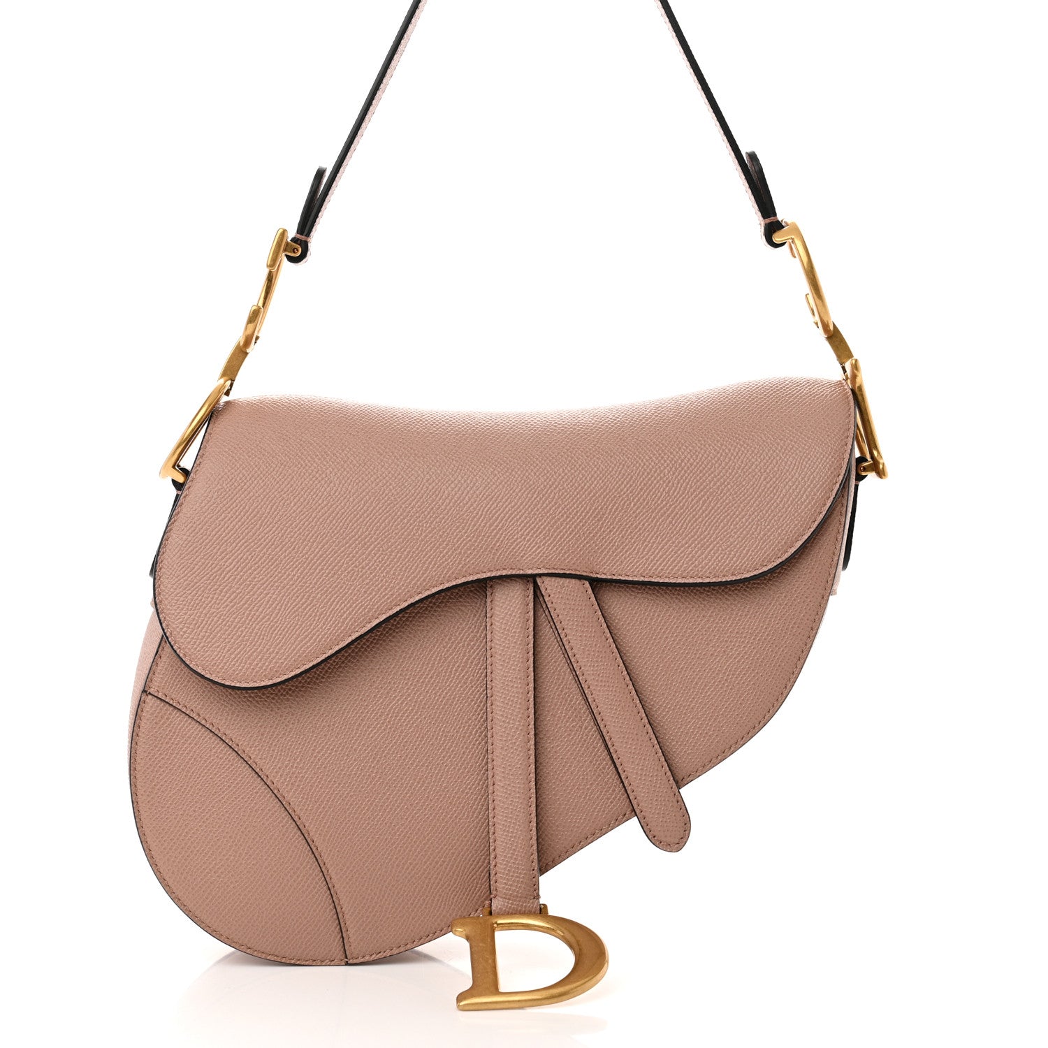 Christian Dior Grained Calfskin Saddle Bag Fard 8 of 11