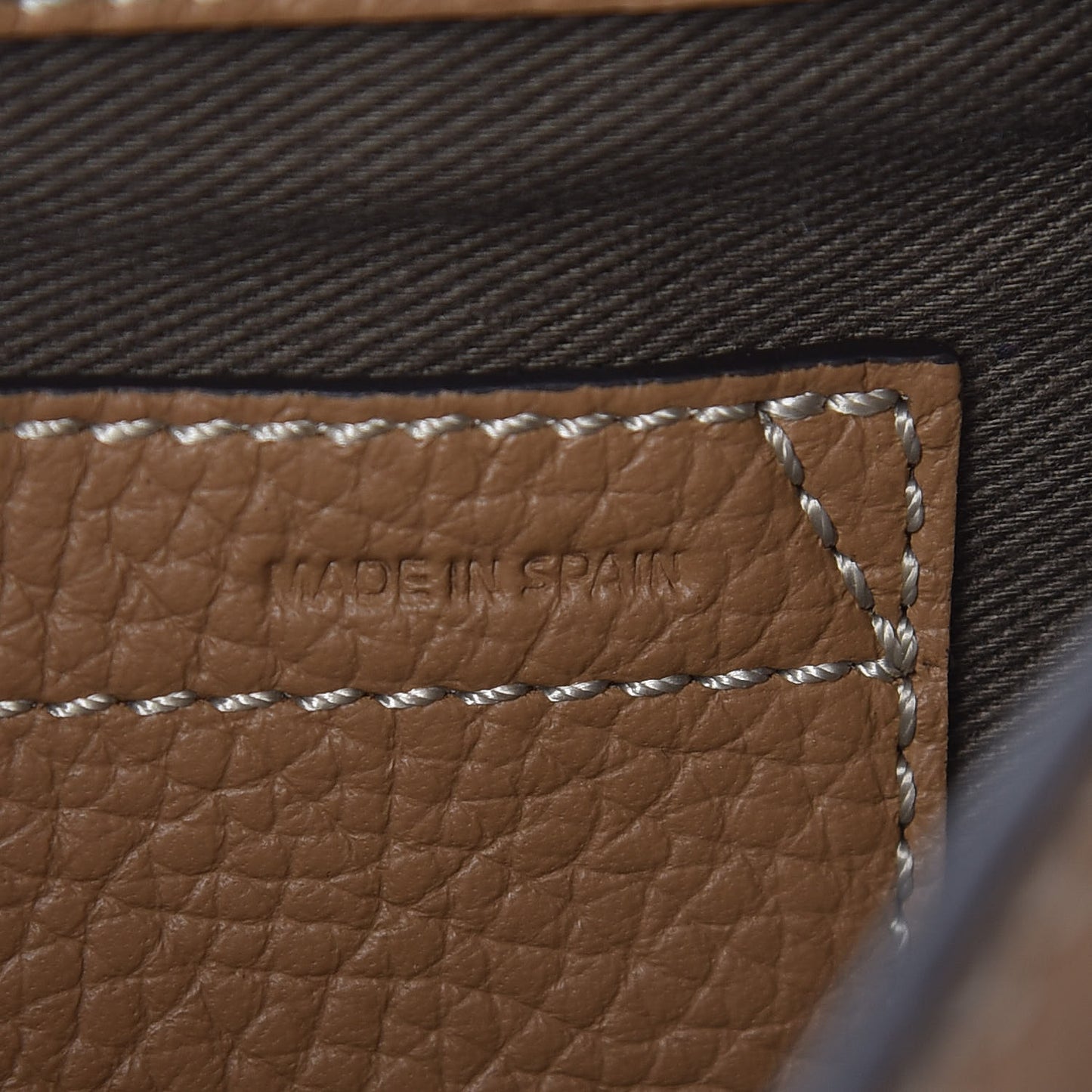 Calfskin Mini Marcie Round Crossbody Bag Nut