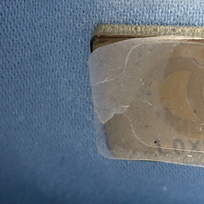 Chanel Washed Denim Quilted Medium Chanel 25 Handbag Blue 8 of 11