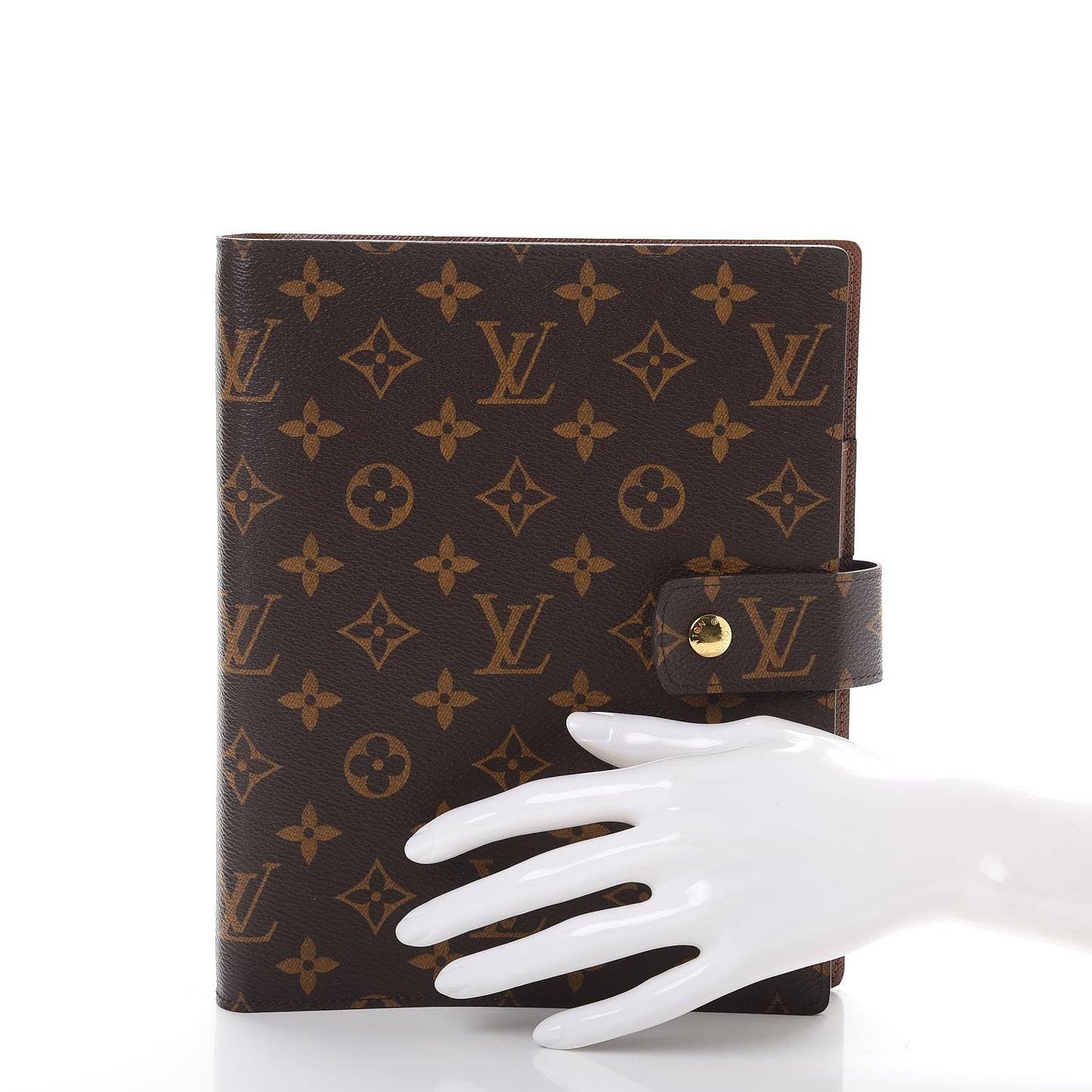 Monogram Large Ring Agenda Cover