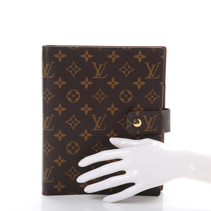Louis Vuitton Monogram Large Ring Agenda Cover 2 of 8