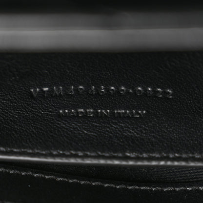 Saint Laurent Calfskin Y Quilted Monogram Small Loulou Chain Satchel Black 7 of 10
