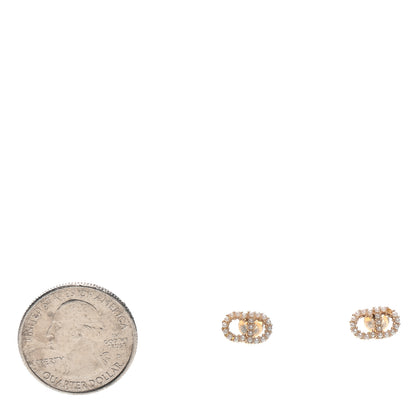 Christian Dior Pearl Clair D Lune Earrings Gold 2 of 4