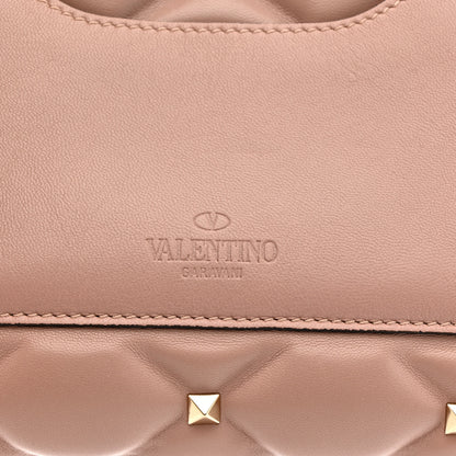 Valentino Garavani Nappa Medium Candystud Top Handle Bag Poudre Rubino 8 of 13