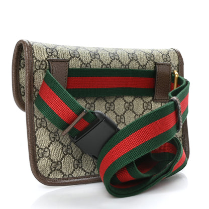 Gucci GG Supreme Monogram Neo Vintage Web Belt Bag Brown 3 of 10