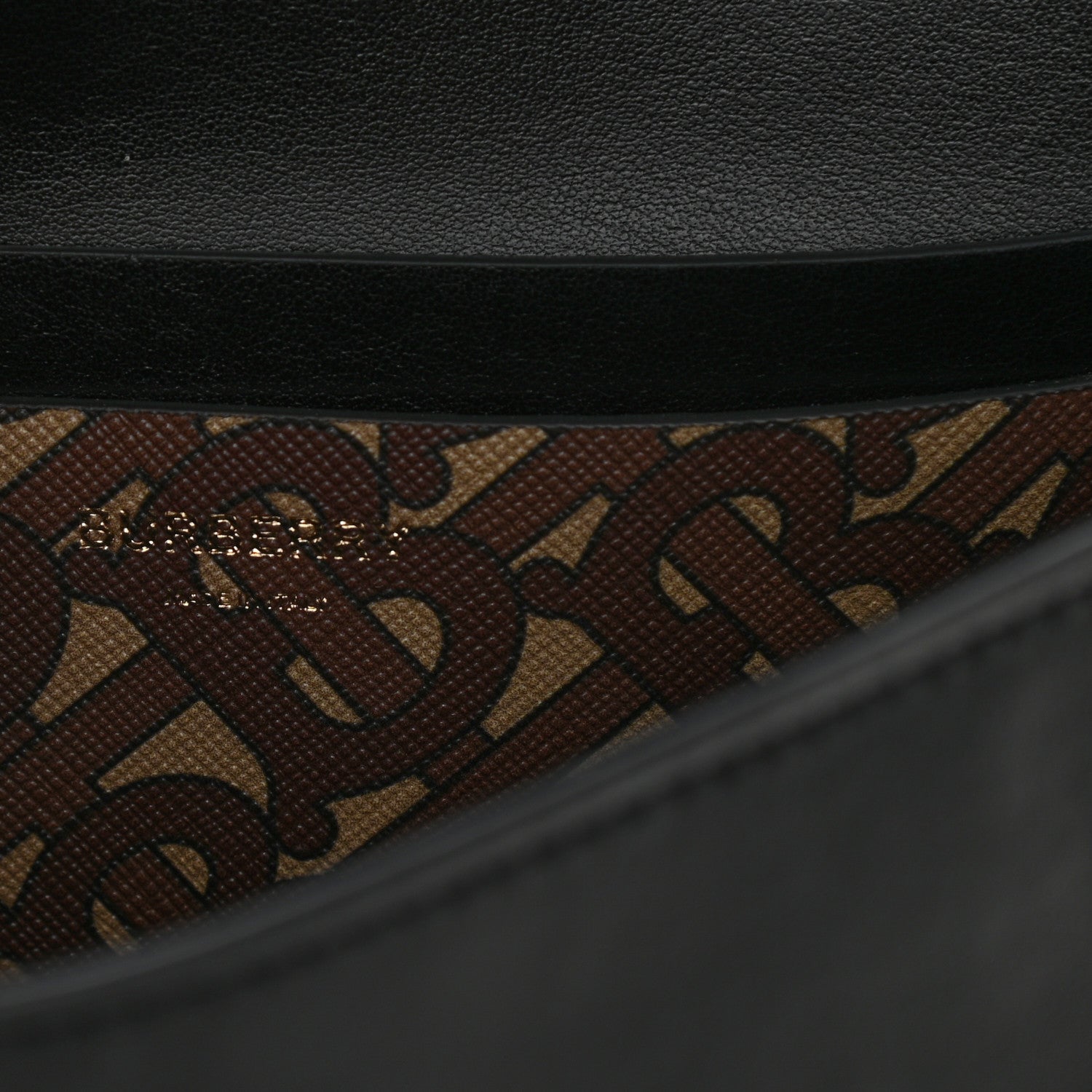 Burberry E-Canvas Monogram Small Grace Bag Bridle Brown 8 of 13