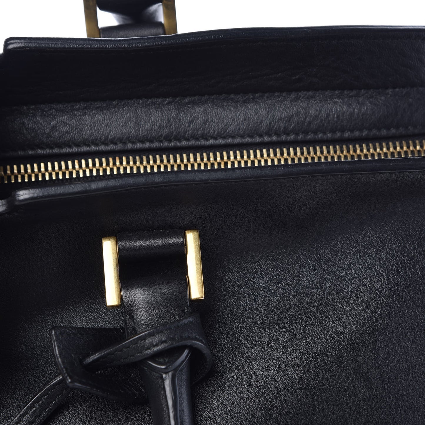 Calfskin Medium Classic Y Cabas Black