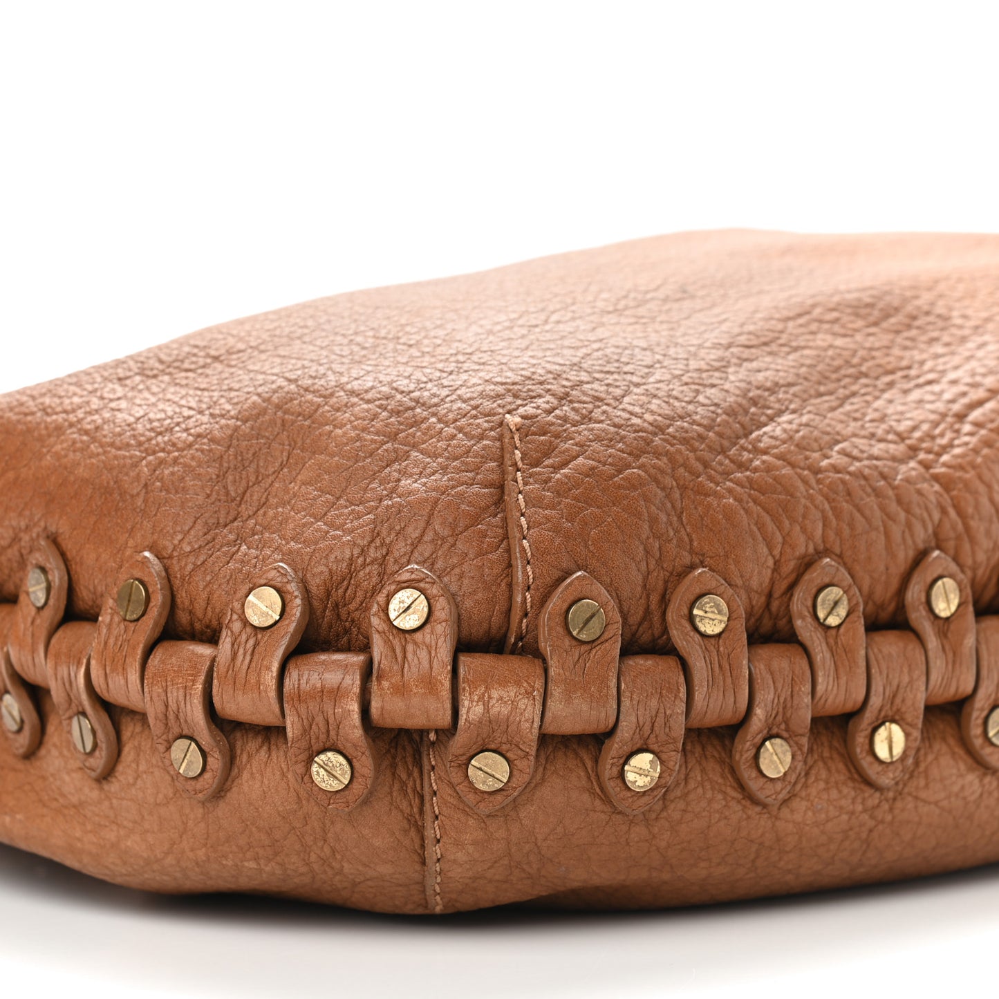 Calfskin Hobo Brown