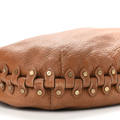 Valentino Garavani Calfskin Hobo Brown 11 of 17