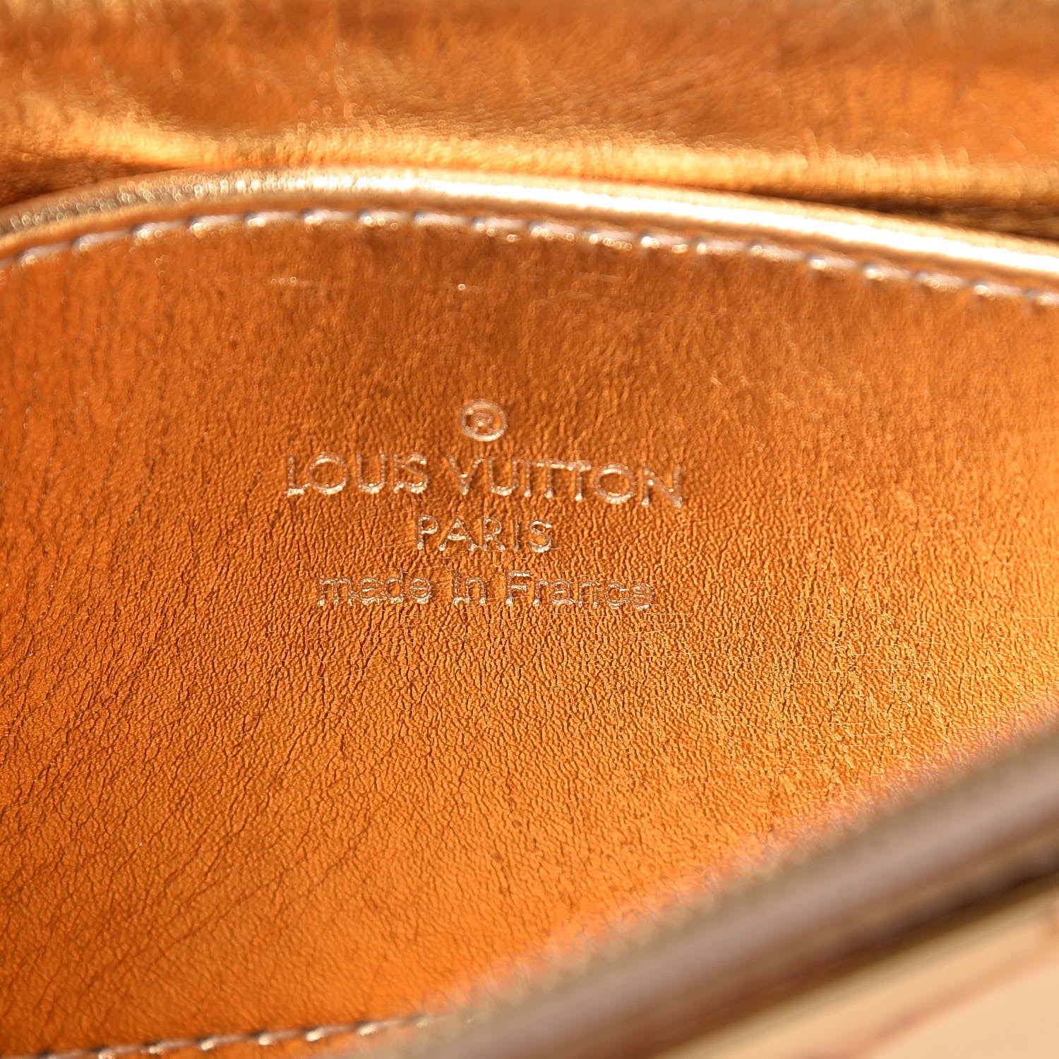 Louis Vuitton Monogram Miroir Trousse Cosmetic Bag Gold 6 of 9