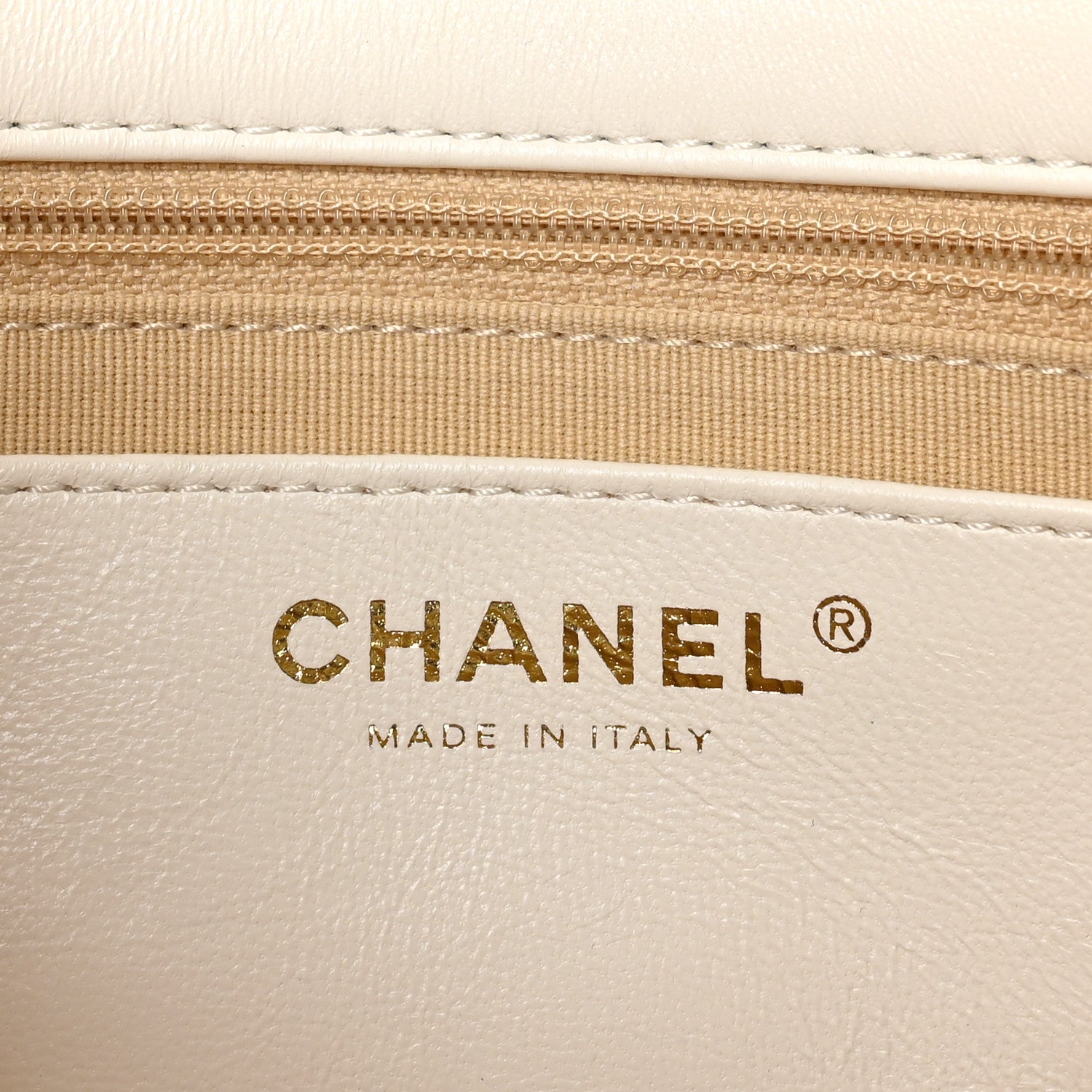 Chanel Lambskin Quilted Large CC Funky Town Flap White 6 of 10