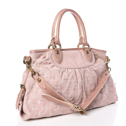 Louis Vuitton Denim Neo Cabby MM Rose 3 of 10