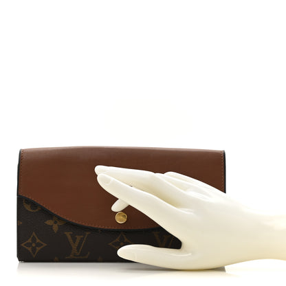 Louis Vuitton Monogram Sarah Tuileries Wallet Marron 2 of 12