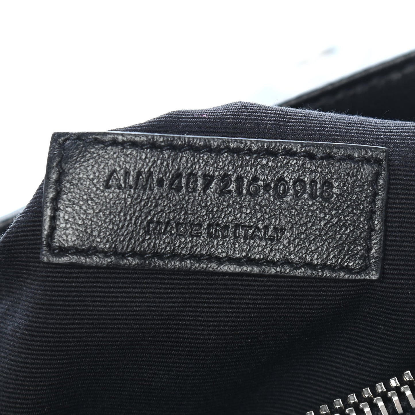 Calfskin Y Quilted Monogram Medium Loulou Chain Satchel Black