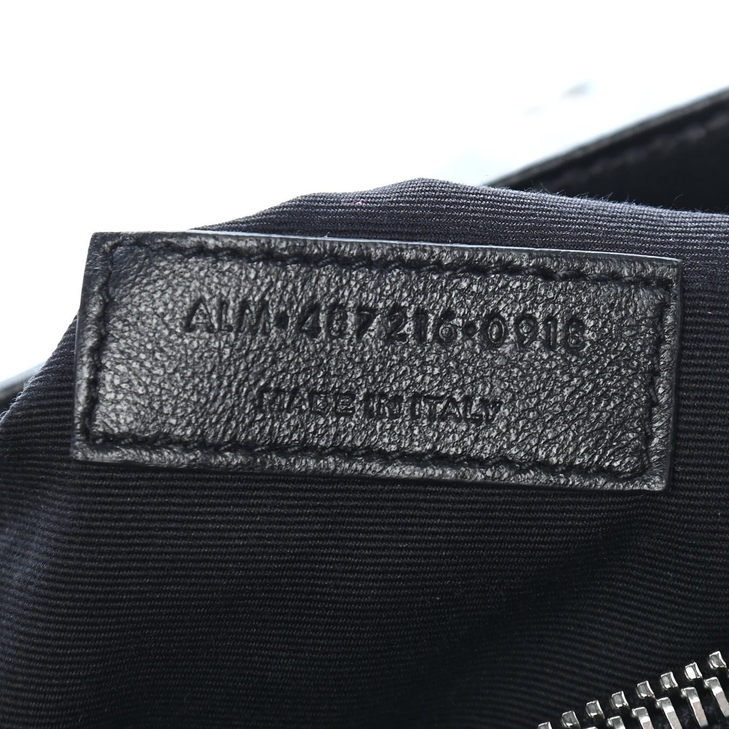 Saint Laurent Calfskin Y Quilted Monogram Medium Loulou Chain Satchel Black 7 of 10