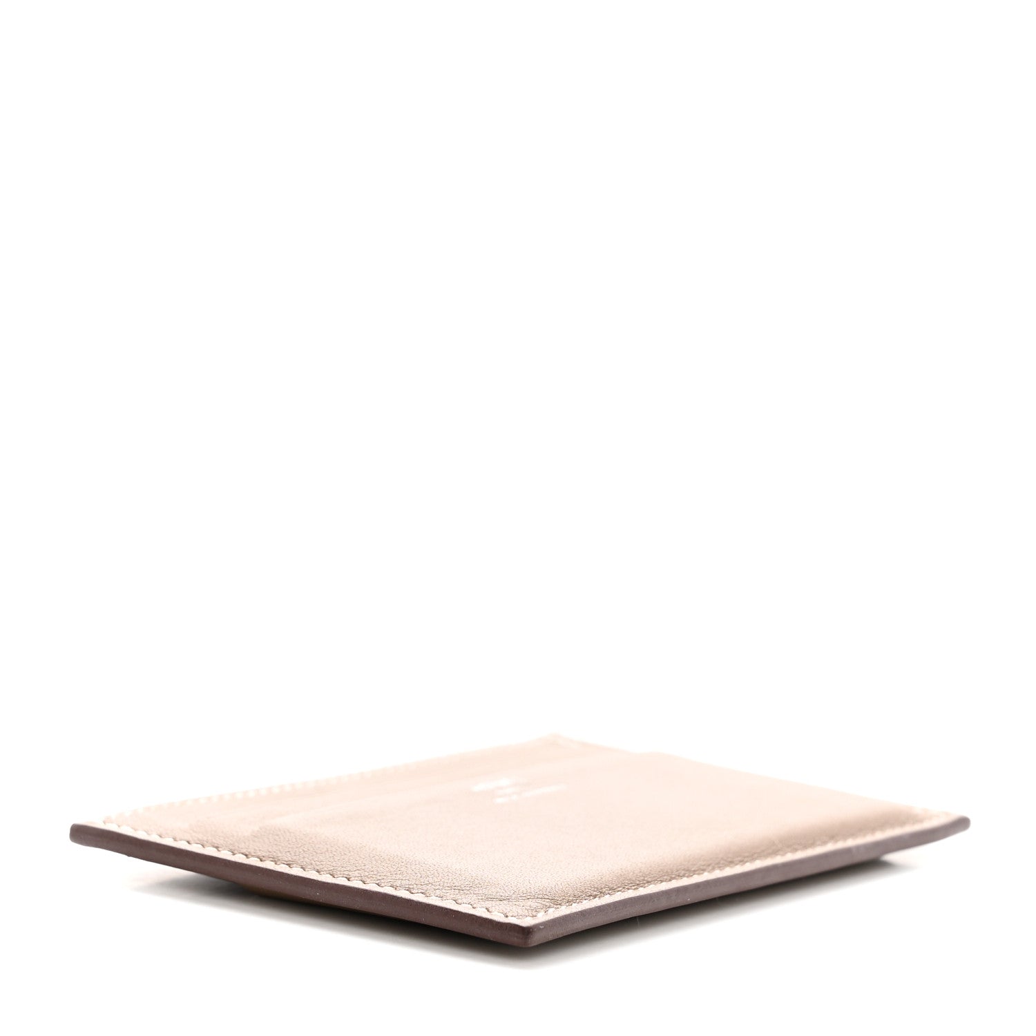Hermes Swift Citizen Twill Card Case Etoupe 4 of 14