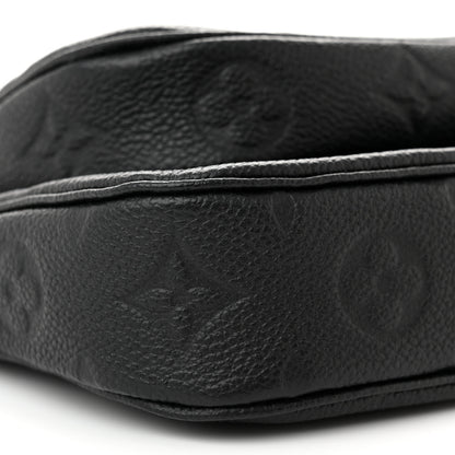 Louis Vuitton Empreinte Monogram Giant Multi Pochette Accessories Black 9 of 11