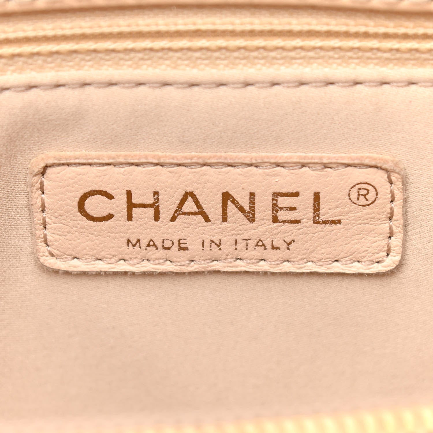 Chanel Caviar Quilted Grand Shopping Tote GST Beige Clair 6 of 12