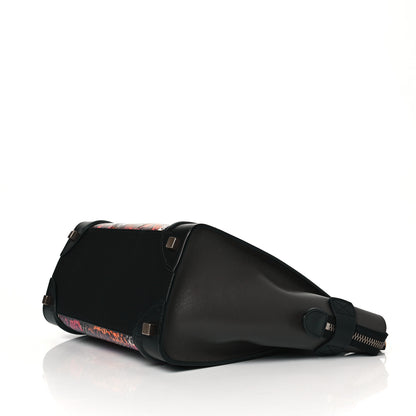 Celine Smooth Calfskin Watersnake Painted Micro Luggage Dark Pink 7 of 8