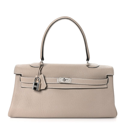 Hermes Togo Horseshoe Shoulder Kelly 42 Gris Tourterelle 1 of 11
