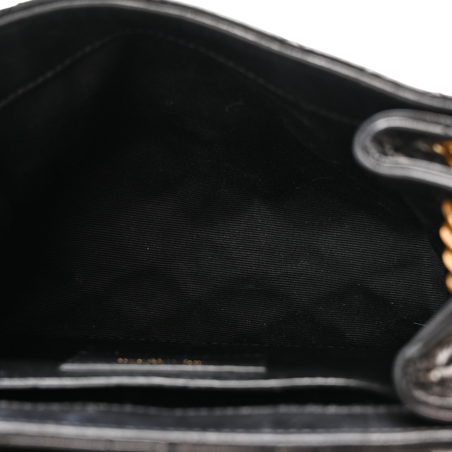 Saint Laurent Lambskin Quilted Monogram Mini Nolita Black 5 of 10