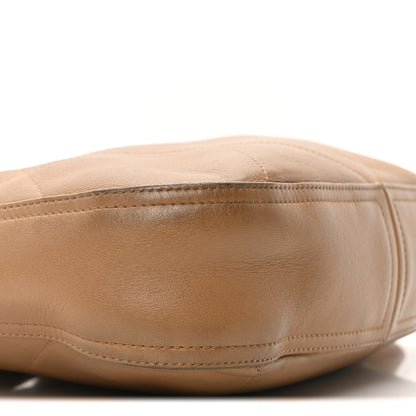Chanel Calfskin Stitched Easy Mood Hobo Beige 9 of 10