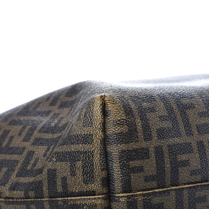 Fendi Zucca Spalmati Medium Roll Tote Tobacco Fuxia 9 of 19