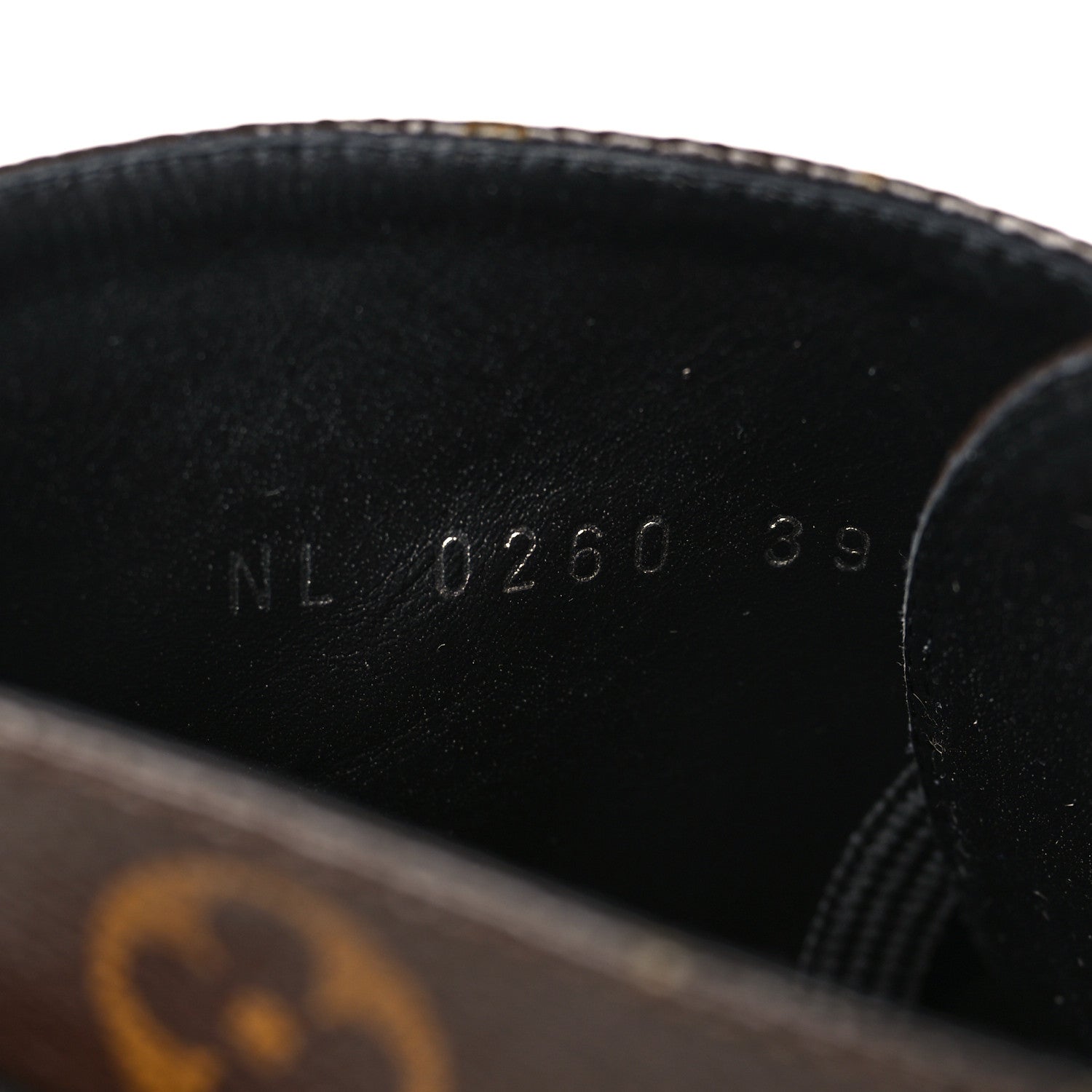 Louis Vuitton Calfskin Monogram Wonderland Flat Ranger Boots 39 Black 8 of 9