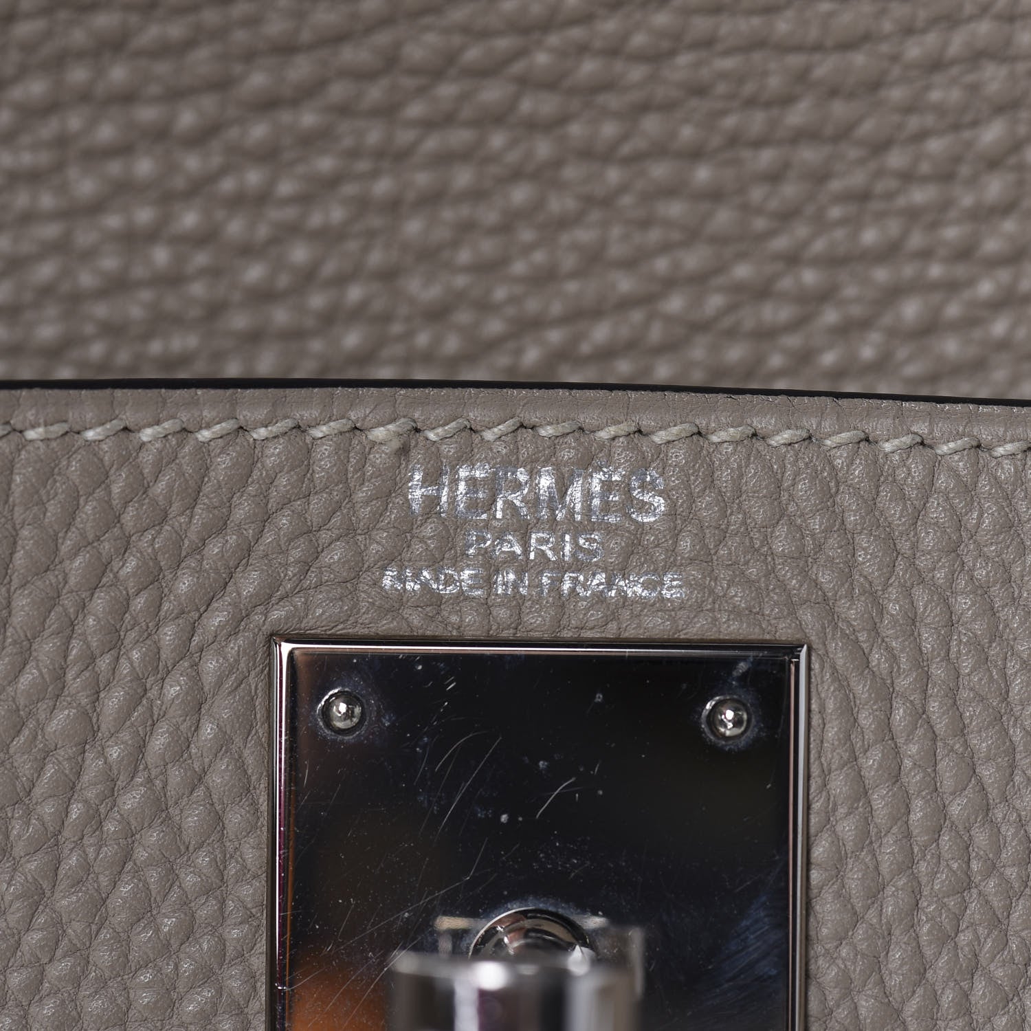 Hermes Togo Kelly Retourne 28 Gris Tourterelle 22 of 33