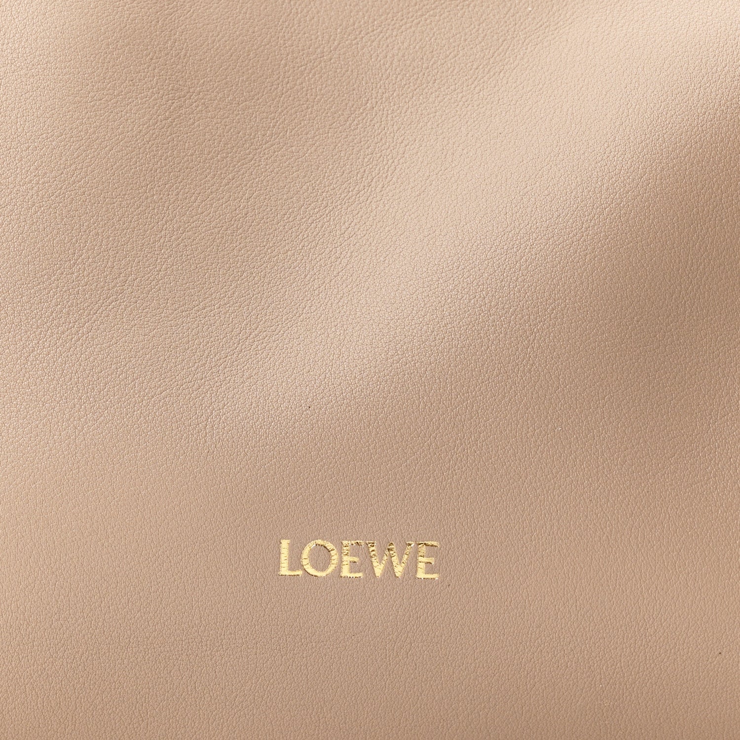 Loewe Nappa Calfskin Medium Flamenco Knot Clutch Sand 7 of 10