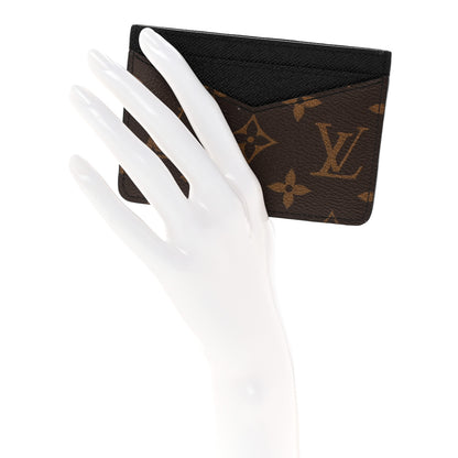 Louis Vuitton Monogram Macassar Neo Porte-Cartes Card Holder 2 of 9