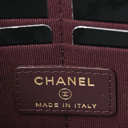 Chanel Caviar Quilted Flap Zip Pouch Black 6 of 8