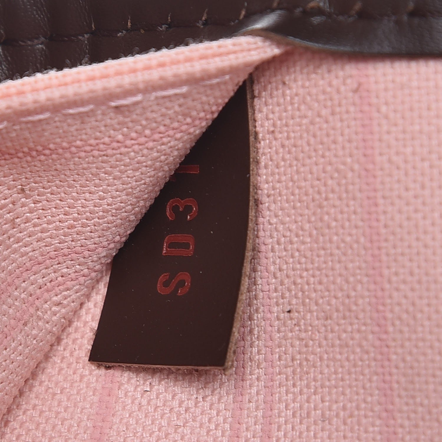 Louis Vuitton Damier Ebene Neo Neverfull MM Rose Ballerine 7 of 9