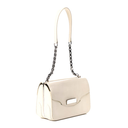 Balenciaga Smooth Calfskin Small Neo Classic Hardware Chain Bag White 2 of 4
