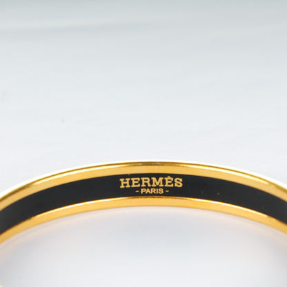Hermes Enamel Printed Narrow Balcons Du Guadalquivir Bracelet 65 4 of 5