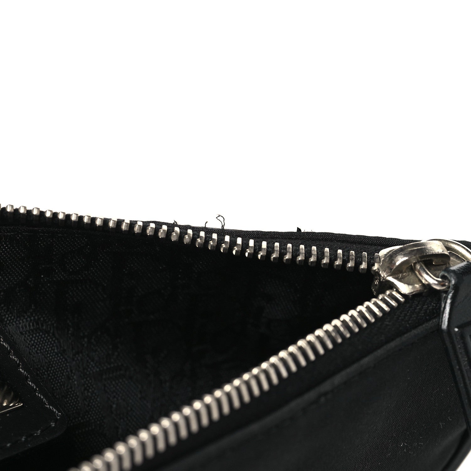 Christian Dior Canvas Stitched Flower Sequins Mini Saddle Pochette Black Red 11 of 11