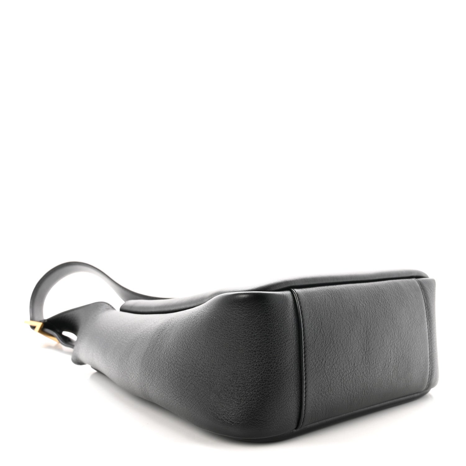 Saint Laurent Smooth Calfskin Small Le 5 A 7 Soft Hobo Black 4 of 9