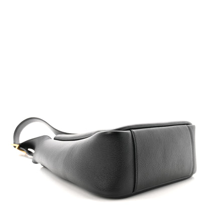 Saint Laurent Smooth Calfskin Small Le 5 A 7 Soft Hobo Black 4 of 9
