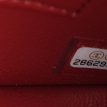 Chanel Lambskin Quilted Medium Trendy CC Flap Dual Handle Bag Red 6 of 9