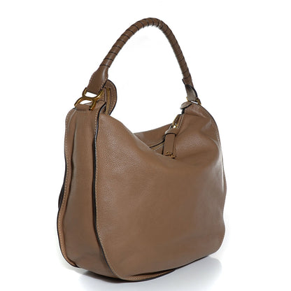 Chloe Calfskin Large Marcie Hobo Nut 3 of 9